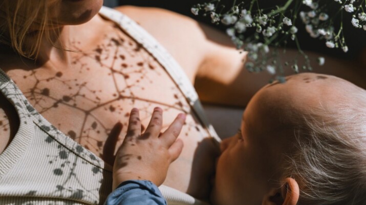 mother with baby